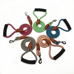 Nylon training honden ontleende harnas webbing herinneren lange lood tractie tractie touw grote riem voor het lesgeven in camping achtertuina