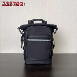 Nylon Travel Alpha Quality Bags Bag 2024 Tummii Tummii High Business Functional Men Designer Laptop Packs Mens Backpack Back Pack Limited Mens Roll Top 232702 K0A2