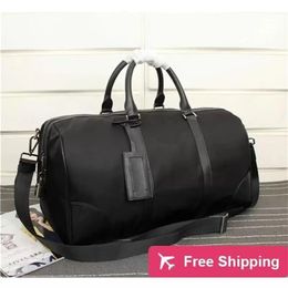 Nylon Travel Fitness Sac Designers Fashion Black High Quality Canvas S Mens European and American Tide Style Men Handbag W285B