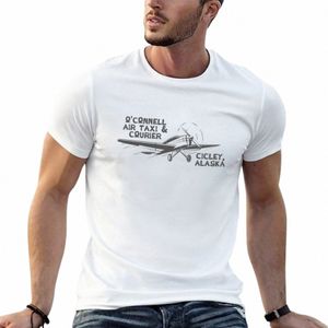 O'cnell Air Taxi Courier Northern Exposure T-shirt Leuke Kleding Leuke Tops Plain Korte Mouw T-shirt Voor Mannen W1CC #