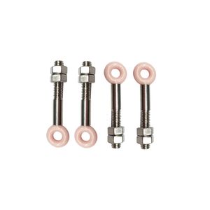 Accessoires de bobineuse de bobine de guide-fil en céramique O Loop pour l'industrie du fil et du fil