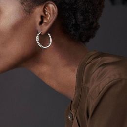 O Maillon HH arete Pendientes de diseño para mujer semental para mujer 18 K tachuelas doradas Calidad de contador con caja nueva venta de diamantes annive254z