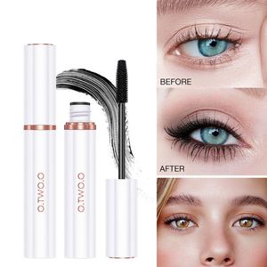 O.two.o 10 ml zwarte mascara super wimperverlengingen waterdichte zijde vezel lange krullen sexy ogen make -up cosmetica