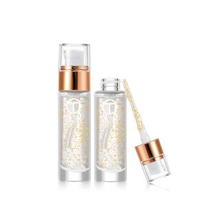 O.TWO.O 24K Rose Gold Doordrenkt Schoonheid Olie Elixir Huid Make Up Essentiële Olie Voordat Primer Foundation Hydraterende Gezichtsolie