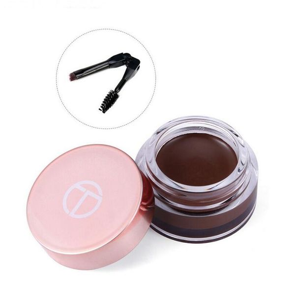 O.TWO.O Gel Sourcils 6 Couleurs 3D Naturel Brun Ombre À Sourcils Maquillage Professionnel Longue Durée Sourcils Peinture Cosmétiques Avec Brosse