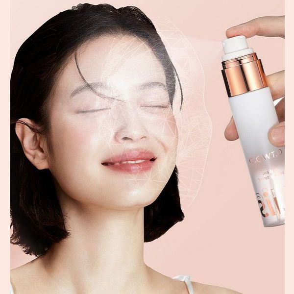O.Two.o Face Makeup Spray Spray Hydrating Huile Contrôle végétalien Végétant de 50 ml Spray hydratant