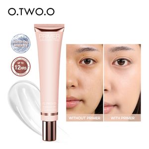 O.TWO.O Base de maquillaje Imprimación facial Invisible Pore Light Sin aceite Acabado de maquillaje Sin arrugas Base Primers Cosmético