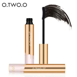 O.TWO.O Volumen profesional Rizado Pestañas Black Mascare Impermeable Curling Tick Pestañas Alargamiento 3D Eye Makeup Mascara