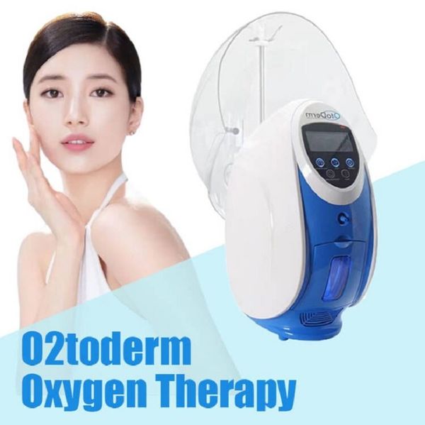 O2toDerm Mini máquina de oxígeno portátil concentrador de oxígeno 5L O2toDerm Dome mascarilla Facial terapia máquina Facial de oxígeno