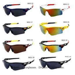 OAK-9052 Sports Cycling Designer Sunglasses pour femmes Lunettes de soleil Polarisés Polarisés Tr90 Polaris
