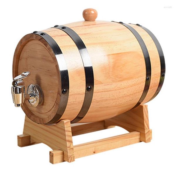 Ola de madera de roble keg whisky whisky para dispensador de cerveza equipos mini recipiente de tapas para el toque