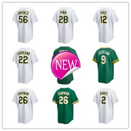 Oakland Custom Athletics Baseball Jerseys 24 Rickey Henderson 9 Reggie Jackson 56 Dany Jimenez 49 Ryan Noda 20 Zack Gelof 38 JP Sears