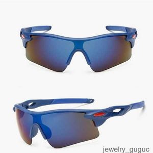 Oakly UV400 Hommes et femmes Coupe-vent Sports lunettes polarisantes VTT Lunettes de soleil de cyclisme en plein air Vélo électrique Protection des yeux avec boîte 7J0O