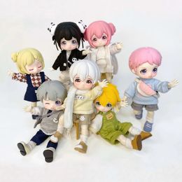 OB11 NAGI Kleuterschool Serie Beweegbare 112 Bjd Afneembare hoofd Poppen Cijfers Model Anime Kawaii Verrassing Speelgoed Voor Meisje 240313