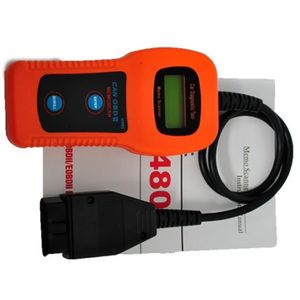 Escáner OBD2 U480, lector de código OBD, dispositivo automático de Memoscanner de código de error automotriz para leer y borrar código de problemas en vehículos 278v