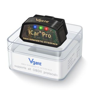 Vgate Icar Pro – outil de Diagnostic de voiture, Bluetooth 4.0, WIFI, OBDII, Scanner pour Android/IOS Auto ELM 327, ELM327 V2.1, OBD2