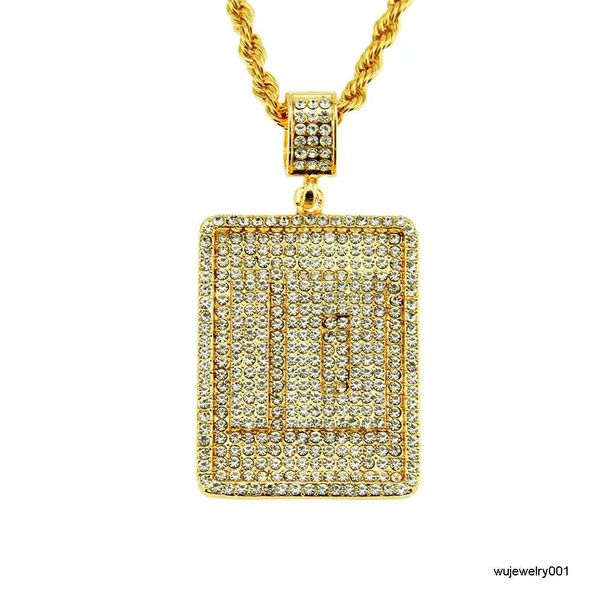 OBE nouveauté bijoux plaqués or de qualité supérieure vente en gros de luxe pour hommes glacé cz pavé lien cubain collier de diamant hip hop