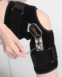 Ober verstelbare knieondersteuningsbrace met scharnier voor knie PainosteoartisHritismeniscus letsel6906989