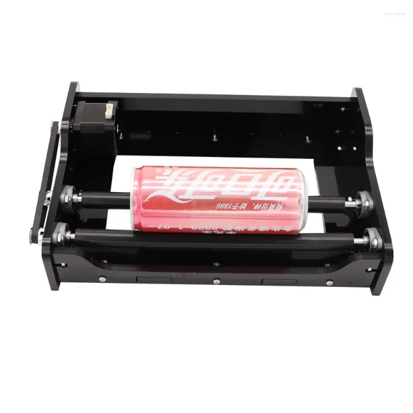Objetos latas Tazas Roller de eje rotativo CNC Módulo de grabado Grabador láser Rotatorio