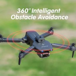 Drone d'évitement d'obstacles, double caméra HD, mode sans tête, positionnement du flux optique, retour à une touche, suivi intelligent, mode sans tête, transmission d'image en temps réel 5G