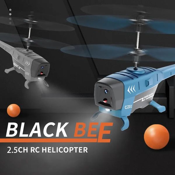 Évitement d'obstacles RC hélicoptère avion Anti-collision 2.4Ghz télécommande Drone volant jouet avion enfant avion vol intérieur 240117
