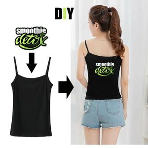 Camisola OC Vinda V001 # para mujer, poliéster transpirable Simple, alta elasticidad, patrones y letras personalizados DIY