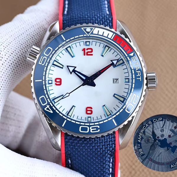 Montre pour hommes Ocean Universe 600 Entièrement automatique Mécanique intégrée Bracelet en acier remplaçable Remarques Service client Montre de haute qualité