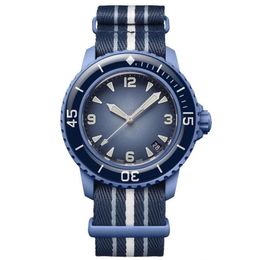 Ocean Watch Bioceramic Automatic mécanical montres de haute qualité Pacific Ocean Antarctique Ocean Indian Watch Designer Movement Mens Watchs New