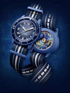 Ocean Watch Bioceramic Mens Watch Montres mécaniques automatiques de haute qualité Montre à fonction complète Montres de mouvement de créateur Montres-bracelets en édition limitée nouveau