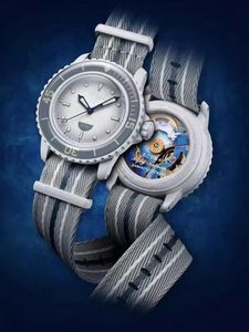 Ocean Watch Bioceramic Mens Watch Montres mécaniques automatiques de haute qualité Montre à fonction complète Montres de mouvement de créateur Montres-bracelets en édition limitée chaudes