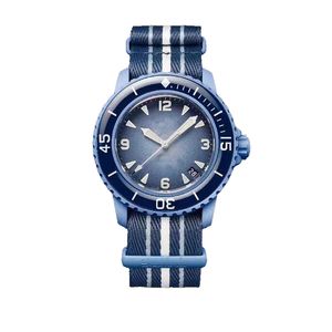 Ocean Watch Bioceramic Mens Watch Relógios Mecânicos Automáticos de Alta Qualidade Relógio de Função Completa Designer Movimento Relógios Edição Limitada Relógios de Pulso AAA