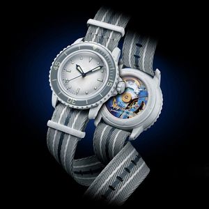 Ocean Watch Mens Watch Automatische mechanische biokeramische horloges Hoge kwaliteit volledige functie Watch Atlantische Oceaan Antarctische Oceaan Indian Designer Movement Watches