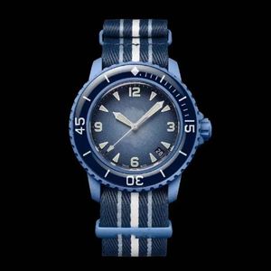 Ocean Watch Herenhorloge Biokeramische automatische mechanische horloges Hoge kwaliteit Volledige functie Stille Oceaan Antarctische Oceaan Indian Watch Designer uurwerk 2024