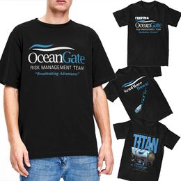 Oceangate Risk Management Accessories Shirt Men Femmes Adventures à couper le souffr