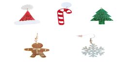 Oct Christmas 5 Style Drop Earring For Women Trendy Jewelry Acryl Santa Claus oorbellen Fashion Girl039S Leuke accessoires8169334