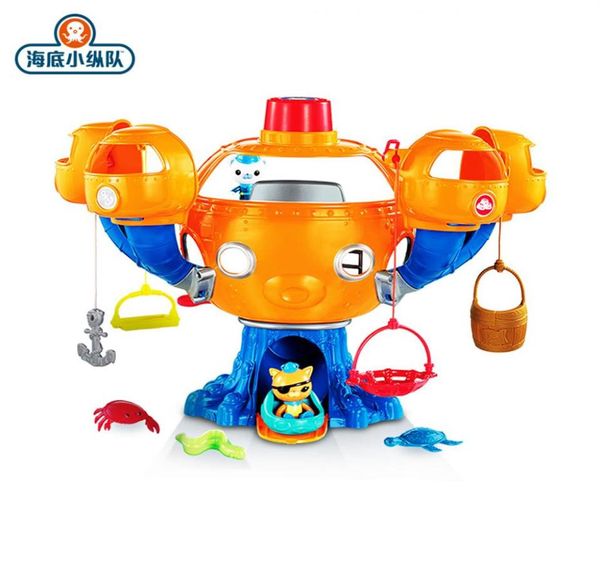 Octonauts Ocean Adventure Action Figures de jouets Light Music Joy Octopus Scènes Enfants Coup de jouets éducatifs CADEAU CO1182585180670