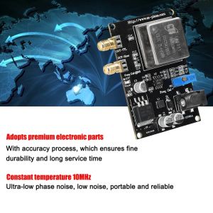 OCXO-10MHz Frequentie Referentie Bron Zwarte frequentiemeter Lage fase-ruis voor geluidsdecoderfrequentiemeter