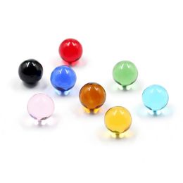 OD 6mm 12mm Verre Coloré Terp Perle Boule Fumeurs Accessoires Résistant À La Chaleur Perles Colorées Boules Pour Quartz Banger Nail Dab Rig Narguilé Eau Bong Tuyaux