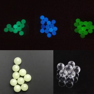 OD 6mm 8 mm Terp Pearls Beads Mini Quartz Ball voor platte top afgeschuinde rand Quartz Banger Nails Glass Water Bongs Dab Rigs