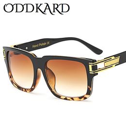 Gafas de sol ODDKARD DTC Series Retro para hombres y mujeres, gafas de sol cuadradas Vintage de diseñador de lujo, gafas de sol UV400 OK03179