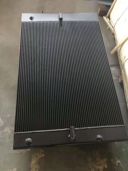 Radiateur d'huile à air et ailettes en aluminium, OEM 42844225, pour pièces de compresseur d'air à vis