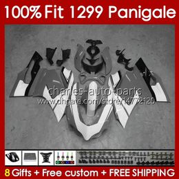 OEM Body for Ducati Panigale 959 1299 S R 959R 1299R 15-18 Carrosserie 140no.36 959-1299 959S 1299S 15 16 17 18 Frame 2015 2015 2017 2018 Injectie Mold Fairing Gray Gray Gray Gray Gray