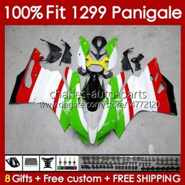 OEM Body for Ducati Panigale 959 1299 S R 959R 1299R 15-18 Carrosserie 140no.14 959-1299 959S 1299S 15 16 17 18 Frame 2015 2015 2017 2018 Injectie Mold Fairing Red Green Blk Red Green Blk