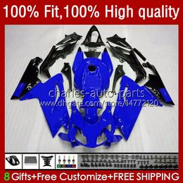 Injection de corps OEM pour Aprilia RSV RS 125 R RR 125RR RS4 RS125 12 13 14 15 16 38No.100 RSV125 RSV-125 RS-125 Noir bleu 2012 2013 2014 2015 2016 RSV125RR 12-16 Kit de carénage