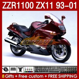 OEM Body Kit voor Kawasaki Ninja ZX-11 R ZZR1100 93-01 ZX 11 R 11R ZX11R 93 94 95 95 96 01 165NO.112 ZX11 R ZZR-1100 ZZR 1100 CC ZX-11R 1997 1998 1999 2000 2000 2000 2000 2000 2000 2000 2000 2000 2000 2001