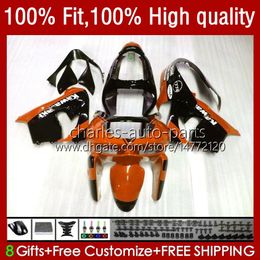 Carrocería OEM para KAWASAKI NINJA ZX900 900CC ZX-9R Body Kit 25No.107 ZX9 9 R ZX 9R 900 CC 1998-2003 Stock Orange ZX-900 2000 2001 2002 2003 ZX9R 00 01 02 03 Carenado de inyección