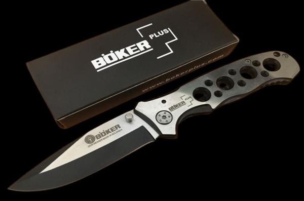 OEM Boker 083 083BS Cuchillo plegable de armador EDC Flipper Knives Tactical Tactical con caja original1986411