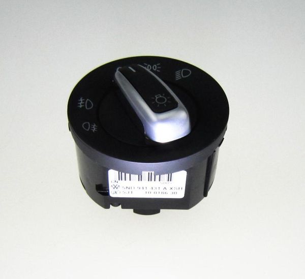 OEM interruptor cromado faro interruptor Auto para VW Jetta 5 6 Golf 5 6 GTI Mk5 Mk6 Passat B6 Tiguan 5ND 941 431 B1381837