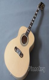 OEM Custom Irgafted acoustic guitar43 pouces Jumbo Wood Color China Made Guitar Electric acoustic9631989