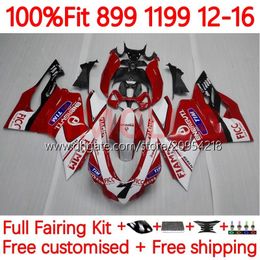 OEM Fairings For DUCATI Panigale 899S 1199S 899-1199 12-16 Bodywork 164No.15 899 1199 S R 12 13 14 15 16 899R 1199R 2012 2013 2014 2015 2016 Injection Bodys glossy red
